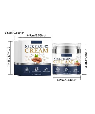 Sweet Almond Oil Neck Cream - Anti-Wrinkle & Firming Moisturizer Reduces Neck Wrinkles Cruelty-Free (1.8oz - Buy Online on GoSupps.com