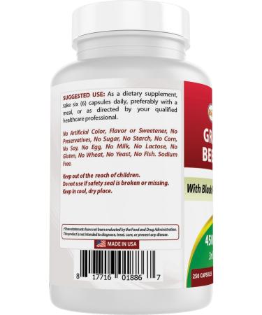 Best Naturals Grass Fed Beef Liver Capsules 4500mg 250 Count - Desiccated Supplement - Energy Production Detoxification Digestion Immunity - Added Black Pepper Extract for Maximum Absorption. - Buy Online on GoSupps.com
