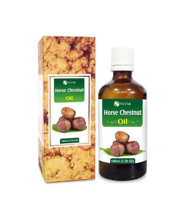 Horse Chestnut Oil Pure and Natural Oil | Firm Skin Skin Hydration Skin Toning Cosmetic Grade Hair Care and DIY Purpose - 100 ML Horse Chestnut Oil 100 ml (Pack of 1)