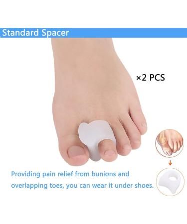 Bunion Corrector Kit | Toe Separator & Splint Set for Hallux Valgus Relief | Day & Night Bunion Brace for Men & Women - Buy Online on GoSupps.com
