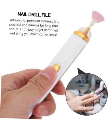 Nail Polisher White Abs Mini Grinder - Buy Online on GoSupps.com