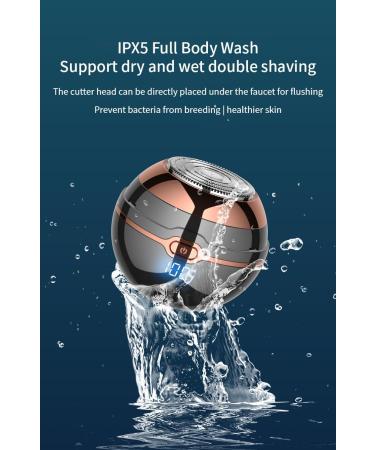 Baisimi Rechargeable Wet & Dry Electric Shaver | Beard Trimmer for Men - 3D Floating Head Durable & Easy Cleaning - Buy Online on GoSupps.com