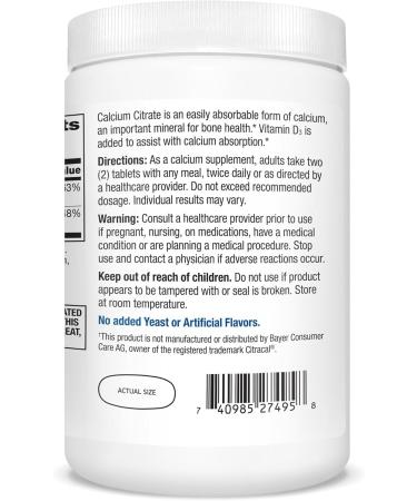 21st Century Calcium Citrate + Vitamin D Caplets - 400 ct Pack of 3 - Buy Online on GoSupps.com