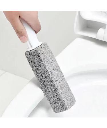 Pumice Stone for Toilet Toilet Limescale Remover 2 Pack Handle Toilet Bowl Cleaner Hard Water Build Up Remover with Ergonomic Handle for Kitchen/Bath/Pool/Household Cleaning Gray+Blue - Buy Online on GoSupps.com