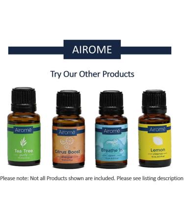 Buy Airom 100% Pure Therapeutic Grade Lemon Essential Oil | Non-GMO Ethically-Sourced | 15 mL Amber Glass Bottle - International Shipping Available - Buy Online on GoSupps.com