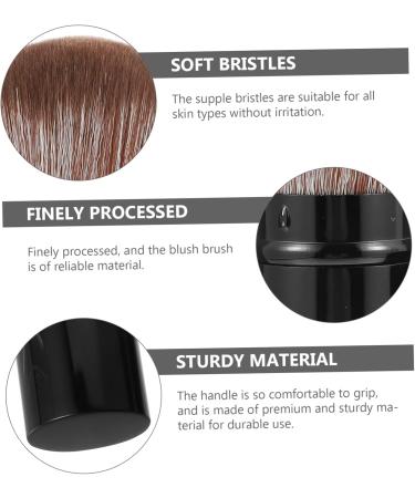 Housoutil Powder Brush Portable Makeup Tool Makeup Brush for Compact Blush Brush Highlighter Brush Blush Brush Retractable Blusher Contouring Brush Metal Tube Travel Large - Buy Online on GoSupps.com