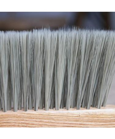SANGDA Hand Broom Dusting Brush Bench Brushes Counter Duster Hand Brush with Wood Handle for Counter Hand Woodworking Gardening Furniture Drafting Fireplace Cleaning Sweeping(Gray) - Buy Online on GoSupps.com