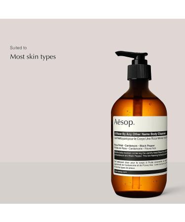 Aesop A Rose by Any Other Name Body Cleanser 500mL - Alcohol-Free, Gluten-Free & Vegan Body Wash for All Skin Types - Men & Women's Body Skin Cleanser - Buy Online on GoSupps.com