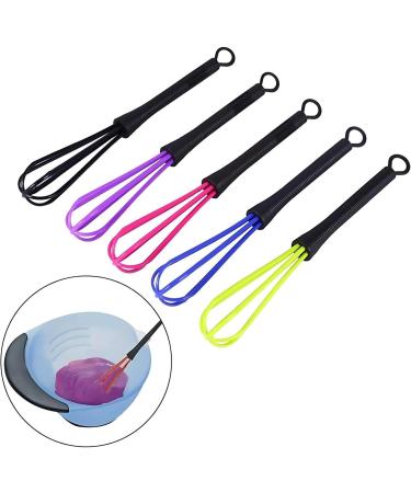 5 PCS Fouet en Plastique Coiffure Fouet En Plastique Whisk Salon De Coiffure Coiffure Coiffure Couleur Des Cheveux Cr me Fouet Cuisine Ballon M langeur Agitateur Outil - Buy Online on GoSupps.com