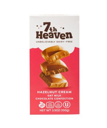 Broadway candy 7th Heaven Hazelnut Cream Oat Milk Chocolate 2 x 100g