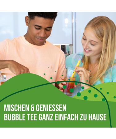 Inspire Food Bubble Tea Pearls - Green Apple Popping Boba | Vegan Gluten-Free No Artificial Dye | 100g Tapioca Fruit Beads for Bubble Tea - Buy Online on GoSupps.com