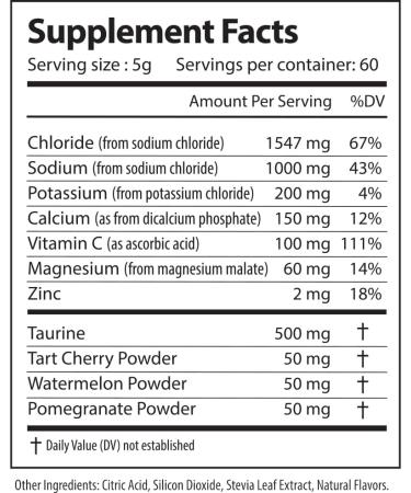 Alpha Lytes - Electrolyte Powder Daily Hydration Drink Mix - Sugar-Free Zero Calorie Instant Formula with Trace Minerals and Antioxidants (60 Servings Salted Tropical Cherry) Salted Tropical Cherry 10.6 Ounce (Pack of 1) - Buy Online on GoSupps.com