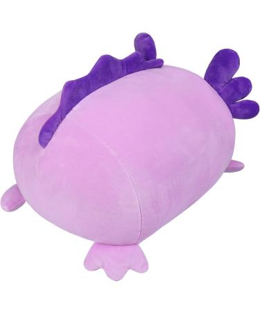 15.7 Purple Soft Axolotl Plush Pillow - Kawaii Stuffed Animal Toy for Kids, Women - Adorable Chubby Doll Sofa Decor - Birthday & Mother's Day Gift - Buy Online on GoSupps.com