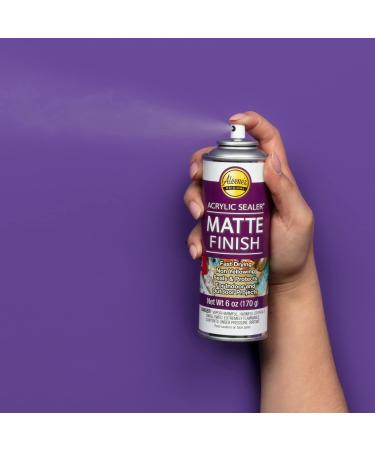 6oz Aleene's Clear-Matte Acrylic Sealer Spray Finish - Pack of 1 - Buy Online on GoSupps.com
