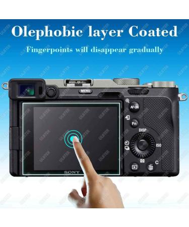 ULBTER A7C Screen Protector + Hot Shoe Cover for Sony Alpha A7C 7C Camera - 3+2Pack, 0.3mm Tempered Glass, 9H Hardness, Anti-Scratch, Anti-Fingerprint, Anti-Dust, Anti-Bubble - Buy Online on GoSupps.com
