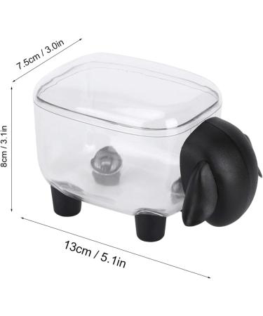 Shop WNSC Cotton Pad Holder - Moisture-Resistant & Dust-Resistant Makeup Storage for Home & Office - Black Sheep Style - Buy Online on GoSupps.com