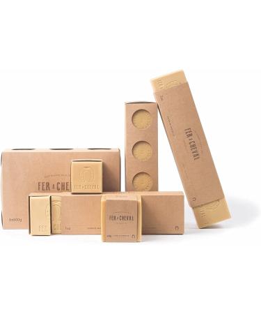 Savonnerie Fer a Cheval Horseshoe Genuine Vegetal Marseille Soap Kubus 300g - Buy Online on GoSupps.com