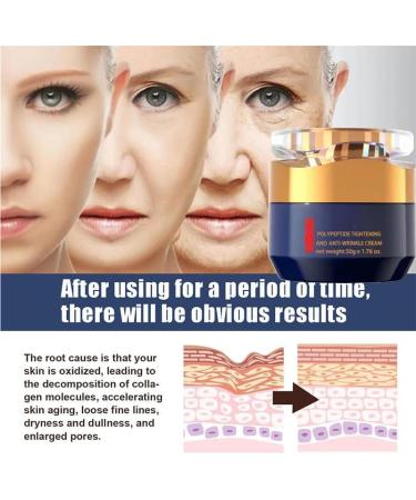  Generisch Qingling 2-Pack Anti-Wrinkle Face Creams with Polypeptides - Anti-Wrinkle Cream to Firm Skin and Reduce Wrinkles - Buy Online on GoSupps.com