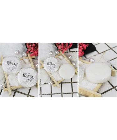 jojomis Travel Soap Round Hotel Cleaning Soaps Individually Wrapped Hotel Toiletries Light Scented 150 Bars - 9g as described - Buy Online on GoSupps.com