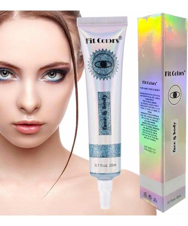Liquid Eye Shadow - Long-Lasting Waterproof Glitter Eyeshadow | Stage Shimmer Eye Shadow Cosmetics Kit Puchen 06 - Buy Online on GoSupps.com