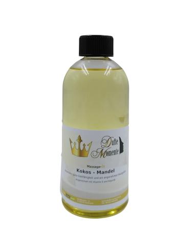 Small moments Massage Oil 500ml Kokos almond- composition of argan almond grape seed and sunflower oil- also for professional use