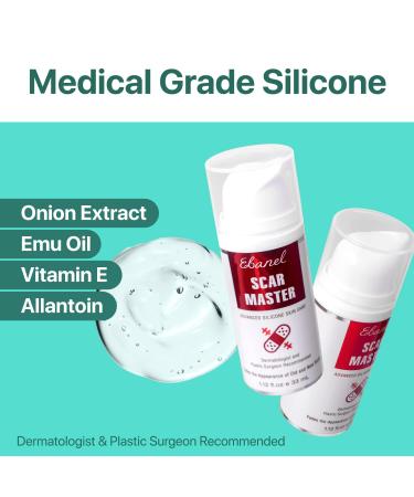 Ebanel Silicone Scar Gel 1 Oz + Hyaluronic Acid Serum Bundle - Advanced Skincare Treatment - Buy Online on GoSupps.com