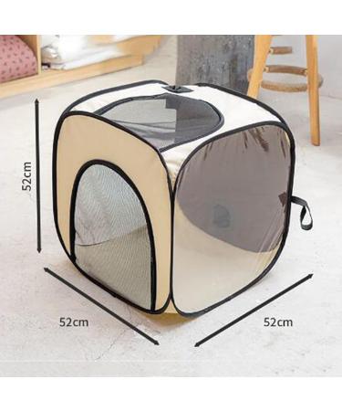 MAZLJ Pet Dryer Pet Hair Dryer Cage Pet Drying Box Pet Dog Hair Dryer Cat Bath Drying Bag Pink 52cm - Buy Online on GoSupps.com