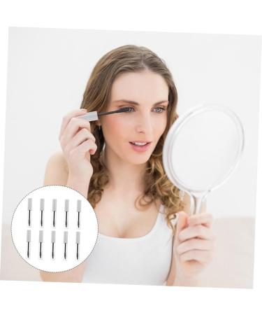 BELLIFFY 11pcs Eyelash Tube Portable Mascara Tube Lip Gloss Bottle Empty Mascara Tube White Plastic - Buy Online on GoSupps.com