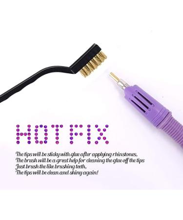 Hotfix Rhinestone Applicator Wand Kit with 2 Pack Purple Crystals - GGLTECK - Buy Online on GoSupps.com