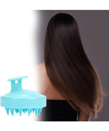 Buy Premium Hair Shampoo Brush with Soft Silicone Scalp Massager for Hair Growth - Black & Blue Colors - Buy Online on GoSupps.com