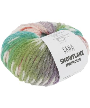  LANG YARNS Lang Yarns Snowflake Multicolor 0004 violet roze rood 50 g - Buy Online on GoSupps.com