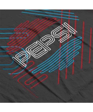 All+Every Pepsi Retro Line Art Men's T-Shirt L Charcoal - Buy Online on GoSupps.com