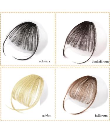 KALOR Pony Extension Real Hair Black Hairpiece Hair Extensions 100% Human Hair Natural Hairpiece Clip in Pony Real Hair Air Light Bangs for Women Clip in Hair Extension (Black) - Buy Online on GoSupps.com