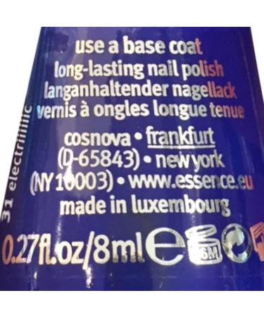 Essence Gel Nail Polish Nail Polish 31 electriiic. - Buy Online on GoSupps.com