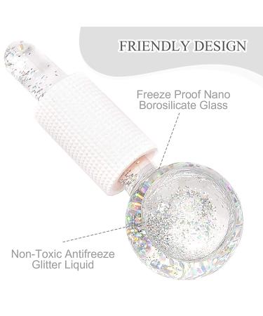 Facial Ice Globes - Face Massager for Tightening Skin, Anti-Ageing, and Reducing Puffiness & Wrinkles | Cooling Globes for Face, Neck, & Eyes - Daily Beauty Tools - Buy Online on GoSupps.com