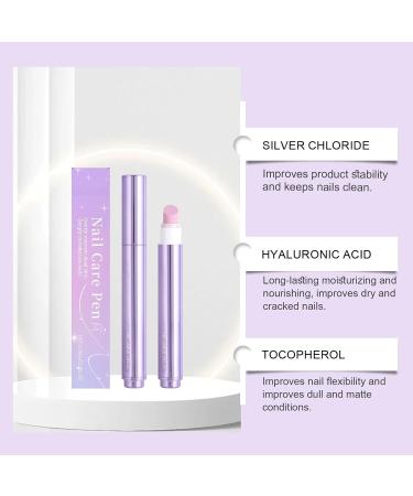 Stylo de soin des ongles 2 en 1 Huile pour cuticules 2025 S rum aux ingr dients naturels Hydrate et renforce les ongles secs et ab m s gr ce sa pointe en c ramique (2 Pi ce) - Buy Online on GoSupps.com