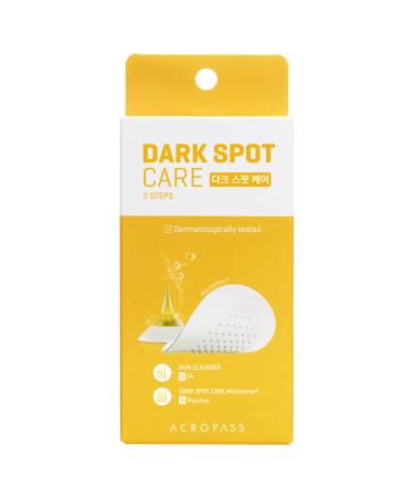 Acropass Spot Care Microcone for Dark Spots - Targeted Post-Blemish Treatment Patch Dermatologist Approved & Gentle on Skin Cruelty-Free (6 Patches + 6 Cleansers)