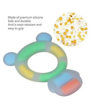 Baby Chew Toy - BPA Free Teether for Babies 0-6 Months | Easy to Hold & Prevents Biting - Blue - Buy Online on GoSupps.com