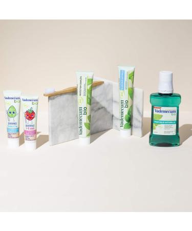  Vademecum Vademecum - Complete Protection Toothpaste - Certified Organic - Organic Green Tea and Mint - 99% Naturally Derived Ingredients - 75ml Tube - Pack of 3 - Buy Online on GoSupps.com
