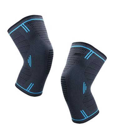 Knee Wrap Compression | Adjustable Knee Support | Knee Braces | Flexible & Non Slip Knee Support Compression Sleeve for Runner Workout Basketball Volleyball Men and Women XL