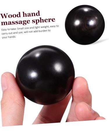 Beavorty 2ST Hand Massage Balls - Handmade Sandalwood Fitness & Stress Relief - Perfect for Hand Exercises - Purple Color - Buy Online on GoSupps.com