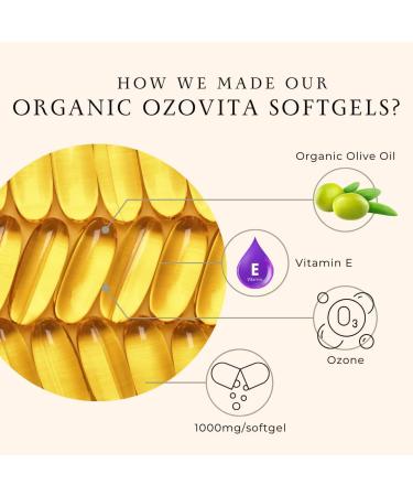 | Ozonated Organic Olive Oil Softgels | 1000 mg | Count Two Month Supply - Buy Online on GoSupps.com
