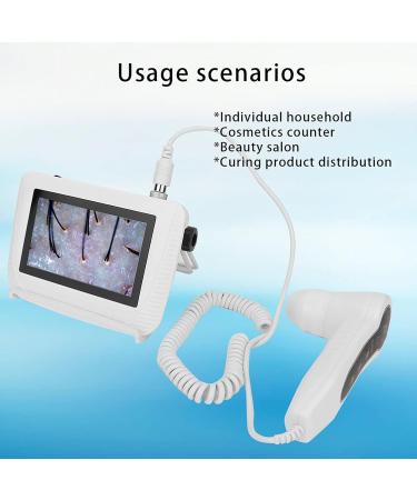 5-Inch Skin & Hair Analyzer | Hair Scalp Detector with Magnifying Glasses | Rechargeable & Intuitive Skin Detection - Shop Now - Buy Online on GoSupps.com