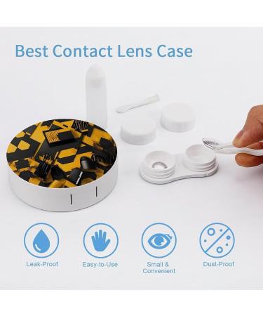 Buy Portable Travel Contact Lens Case - Stylish & Durable Lens Storage Box for International Shipping - Buy Online on GoSupps.com