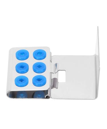 6-Hole Silicone Cleaner Box | High-Temperature Sterilization & Disinfectant Dispenser for Endodontic Tips | Essential Dental Accessories - Buy Online on GoSupps.com
