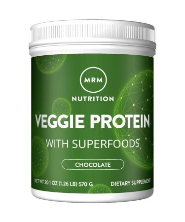 MRM Nutrition Veggie Protein with Superfoods Chocolate 20.1 oz (570 g)