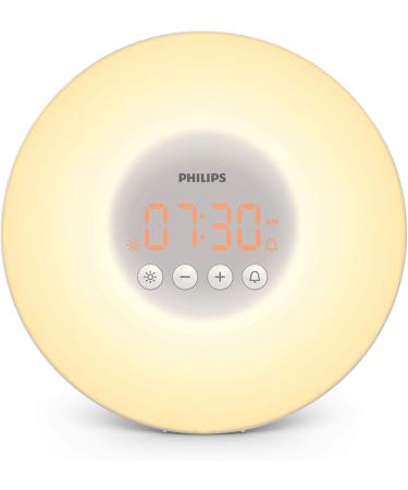 Philips HF3500/01 Light Therapy - Wake-Up Light Projector | Yellow LED Environment | International Shipping - Buy Online on GoSupps.com