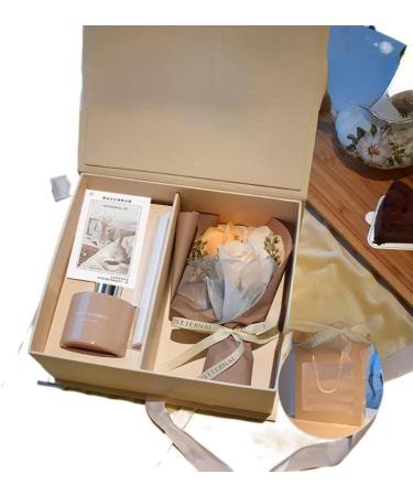 Floral Aromatherapy Soap Gift Set - Perfect for Birthdays & Valentine's Day | Handcrafted Flower Gifts - Buy Online on GoSupps.com