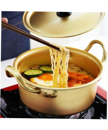 Korean Noodle Pot Aluminum Stockpot for Instant Ramen (#1) - Buy Online on GoSupps.com