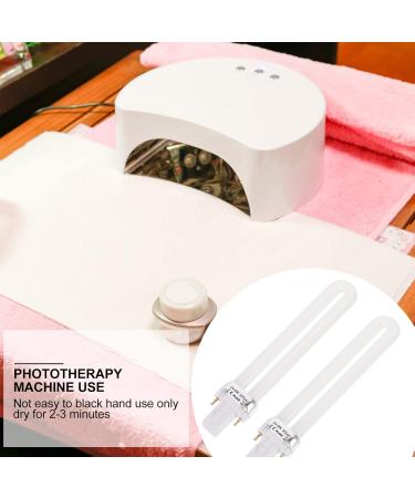 Vosarea 4-Piece Nail Dryer Set - 9W UV Lamps for Gel Nail Art | Manicure Tools for DIY Light Drying - Buy Online on GoSupps.com